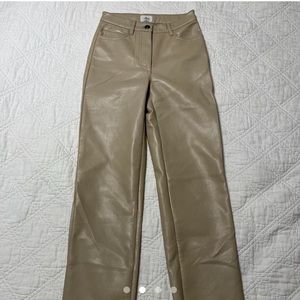 Aritzia melina pants in beige